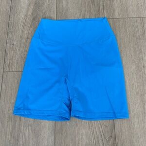 Workout shorts from local boutique